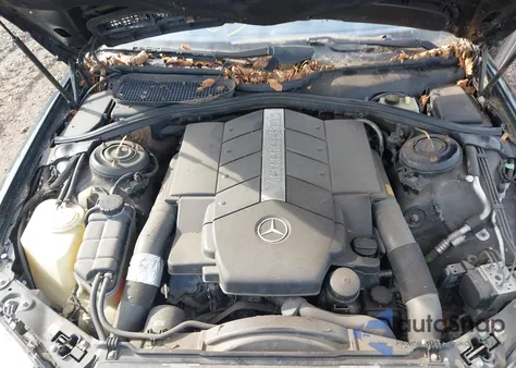 2000 Mercedes-Benz S 500 from USA, damaged, VIN WDBNG75J9YA109525